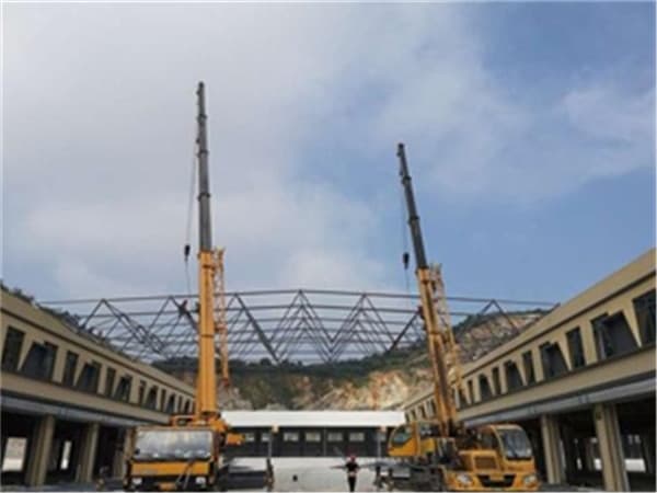 海口仓储物流网架生产厂家案例